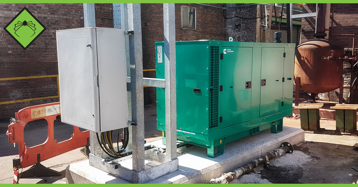usd enterprise Diesel generator installation