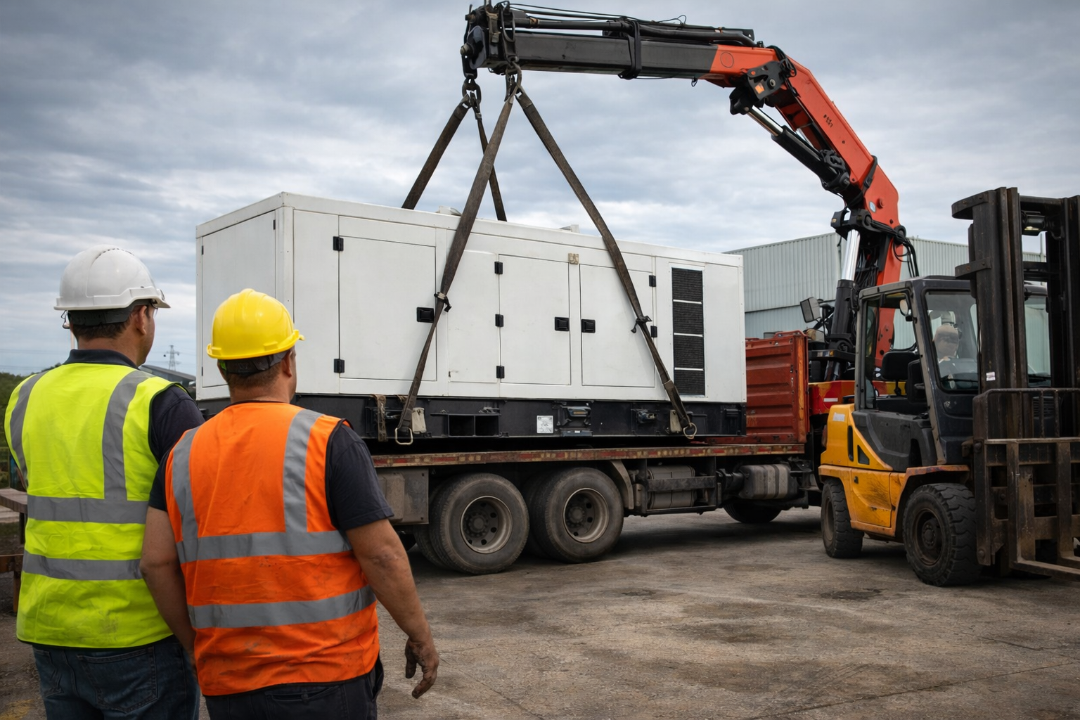 usd enterprise Diesel generator relocation service